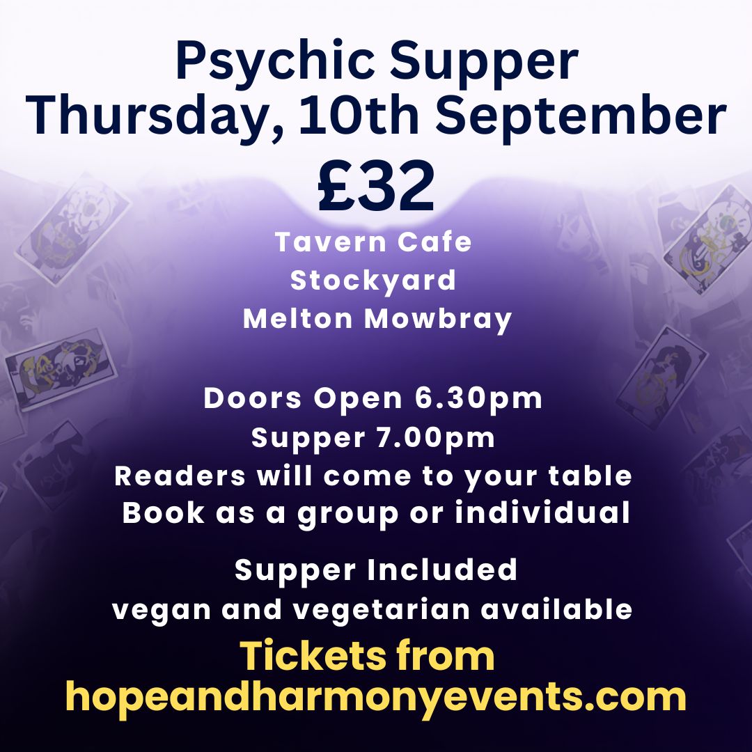Psychic Supper September